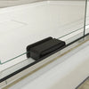 Kohler Levity Sliding shower door, 74" H x 43-5/8 - 47-5/8" W, with 1/4" thick Crystal Clear glass