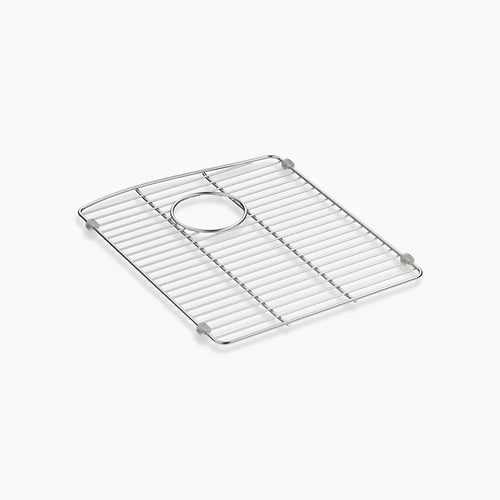 Kohler Stainless steel sink rack, 13 5/8" x 16 1/2", for left-hand bowl