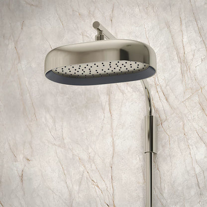 Kohler Oblong 14" single-function rainhead, 2.5 gpm