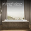 Kohler Archer Heated Bubblemassage Air Bath 72 x 36-Inch Drop-In Bathtub