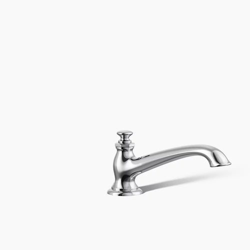 Kohler Deck-mount bath spout with flare design