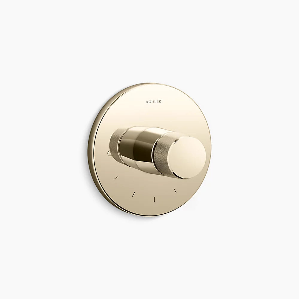 Kohler MasterShower® temperature control valve trim with Oyl handle