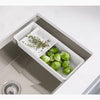 Kohler 33" top-/undermount single-bowl workstation kitchen sink