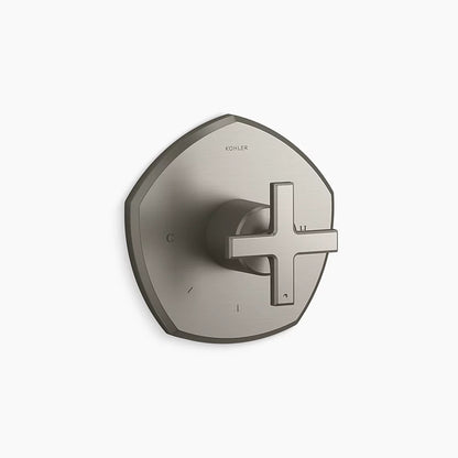 Kohler MasterShower® temperature control valve trim with cross handle