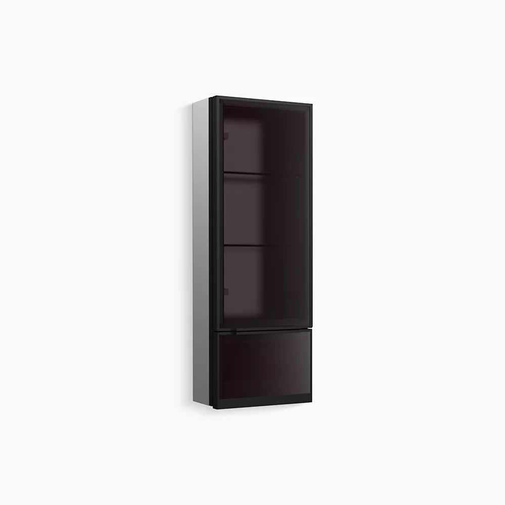 Kohler 12" x 32" framed medicine cabinet, left-hinged