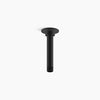 Kohler 6" ceiling-mount single-function rainhead arm and flange