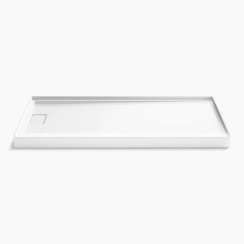 Kohler 72" x 34" alcove shower base, left drain