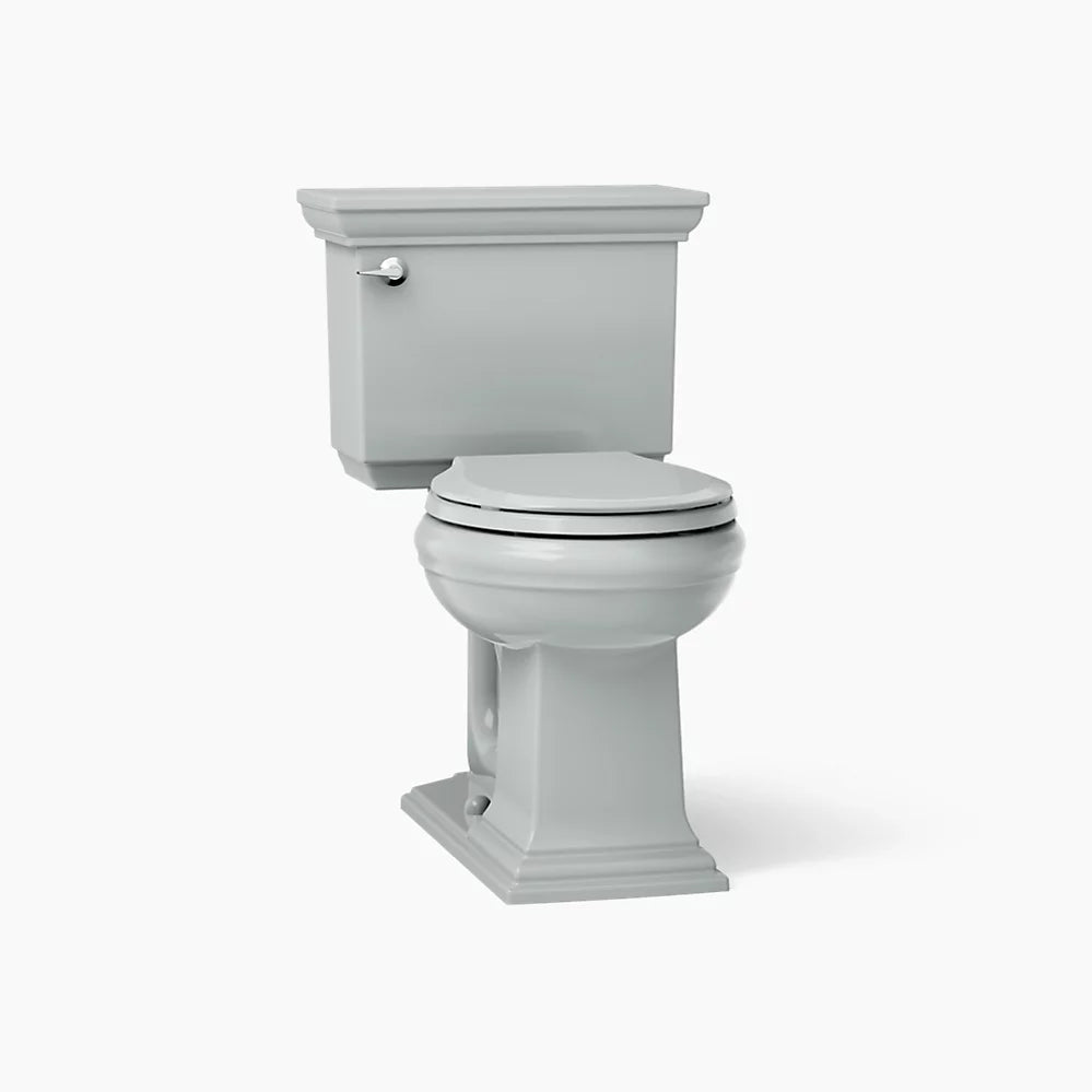 Kohler Memoirs Two-piece round-front toilet, 1.28 gpf