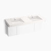 Kohler 60" wall-mount basin lavatory system