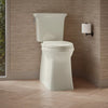 Corbelle® Tall ContinuousClean two-piece elongated toilet with skirted trapway, 1.28 gpf