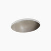 Kohler Shagreen Caxton® 19-1/4" Oval Undermount Bathroom Sink, No Overflow