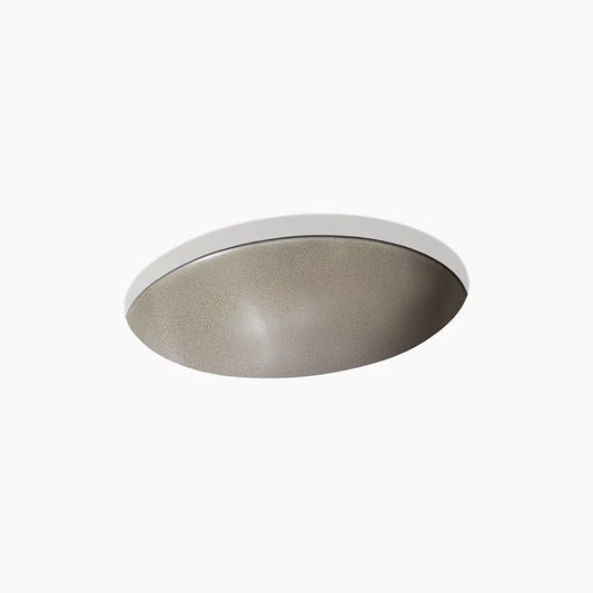 Kohler Shagreen Caxton® 19-1/4" Oval Undermount Bathroom Sink, No Overflow