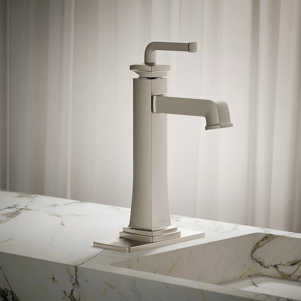 Riff® Tall single-handle bathroom sink faucet, 0.5 gpm