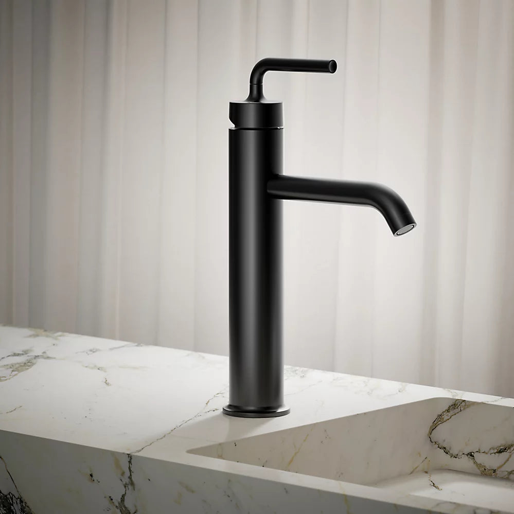 Purist® Tall single-handle bathroom sink faucet with Lever handle, 1.2 gpm