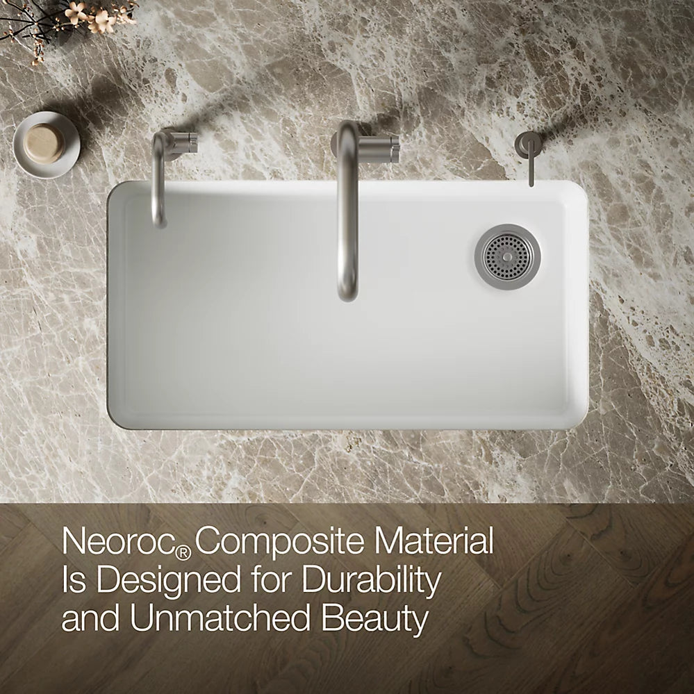 Kohler Cairn® 33" undermount single-bowl kitchen sink