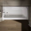 Kohler Avec 72" x 36" alcove bath, left drain