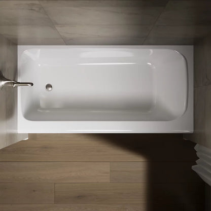 Kohler Avec 72" x 36" alcove bath, left drain