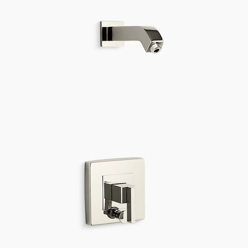 Kohler Rite-Temp® shower trim kit with push-button diverter, without showerhead