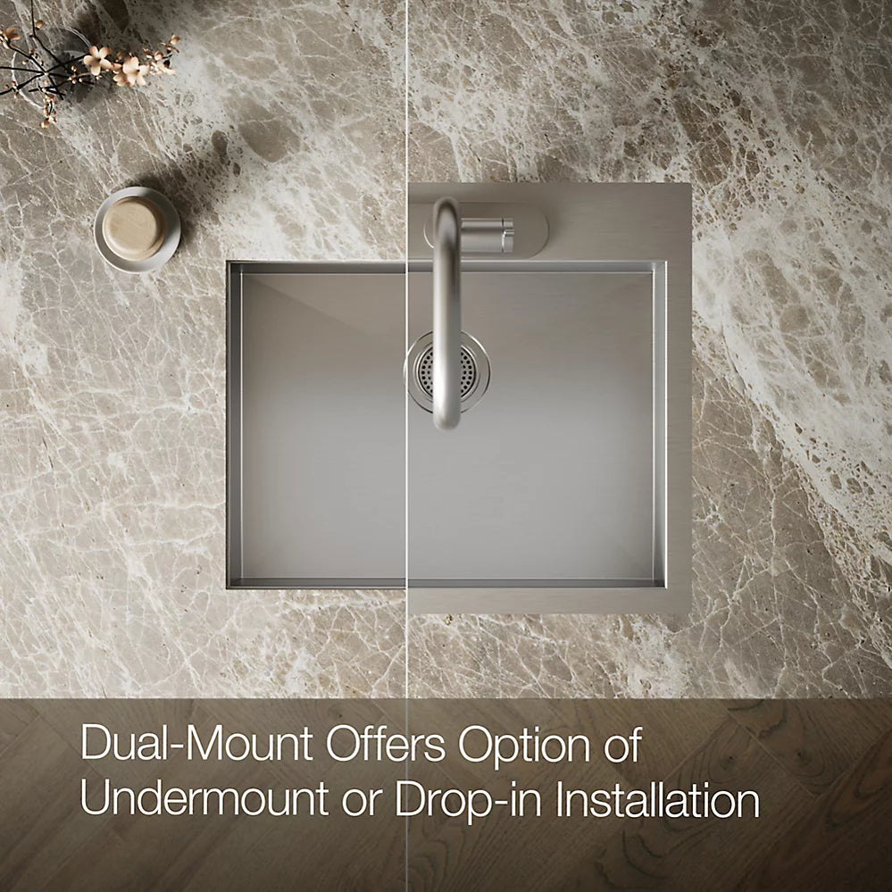 Kohler Vault™ dual-mount sink