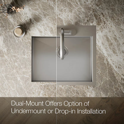 Kohler Vault™ dual-mount sink