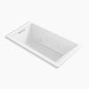Kohler 66" x 36" drop-in heated whirlpool bath