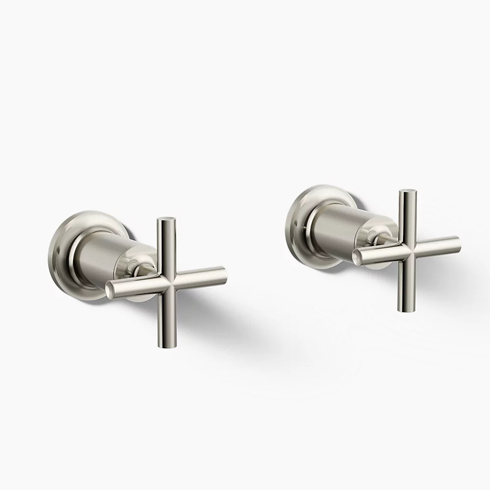 Kohler Deck- or wall-mount bath faucet handle trim with cross design