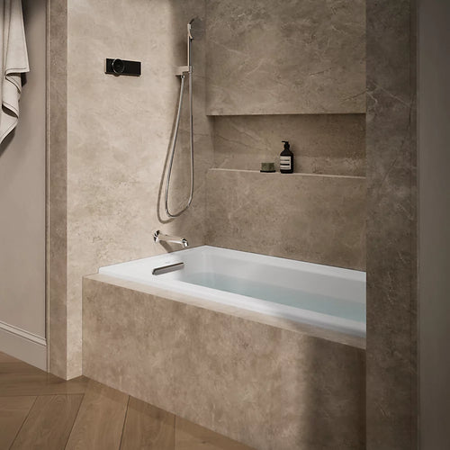 Kohler Archer 60" x 30" alcove bath, left drain