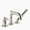 Kohler Deck-mount bath faucet with handshower