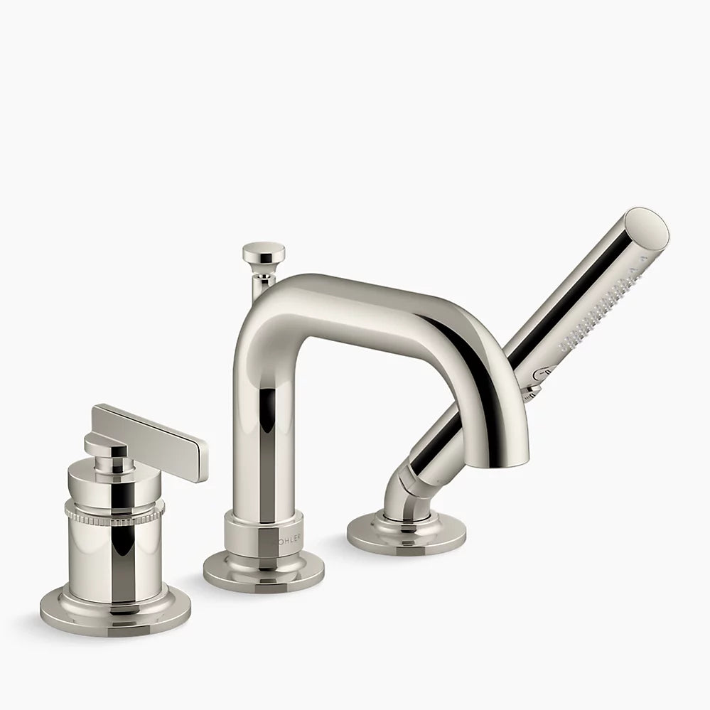Kohler Deck-mount bath faucet with handshower