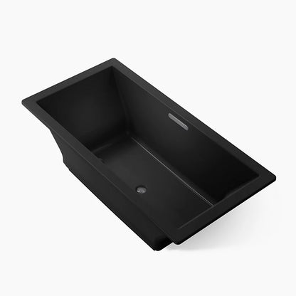 Kohler Underscore Heated Bubblemassage Air Bath 72 x 36-Inch Drop-In Bathtub
