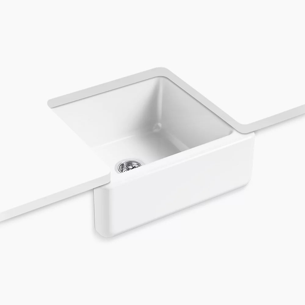 Kohler 23-1/2" undermount single-bowl farmhouse kitchen sink