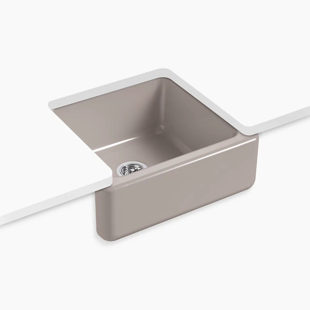 Kohler 23-1/2" undermount single-bowl farmhouse kitchen sink