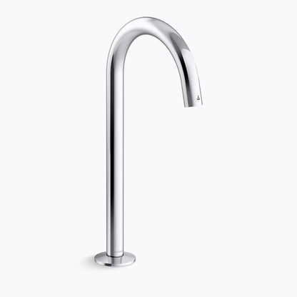Kohler Components Touchless Lavatory With Kinesis Sensor Technology Tube Design 0 5 GPM Single-Hole Bathroom Faucet