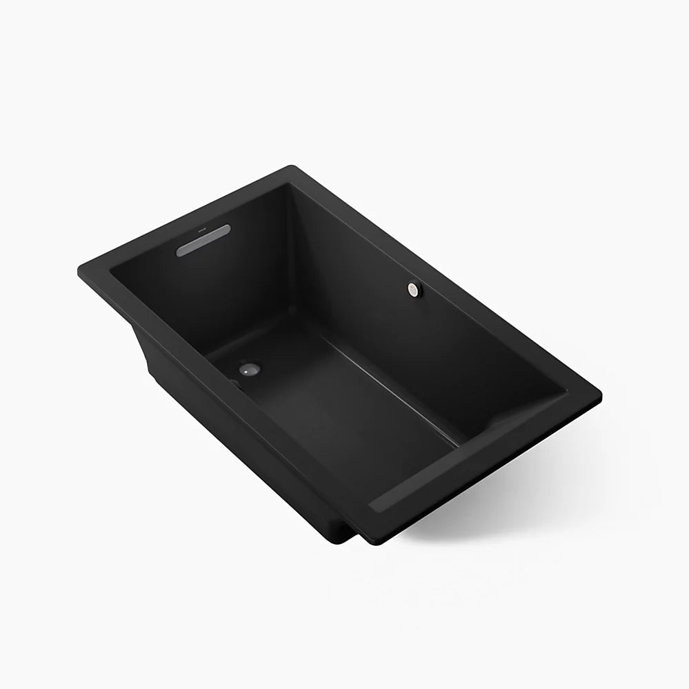 Underscore® 60" x 36" drop-in Heated BubbleMassage™ air bath with Bask® heated surface
