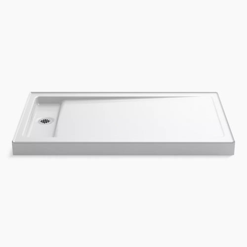 Kohler 60" x 34" alcove shower base, left offset drain