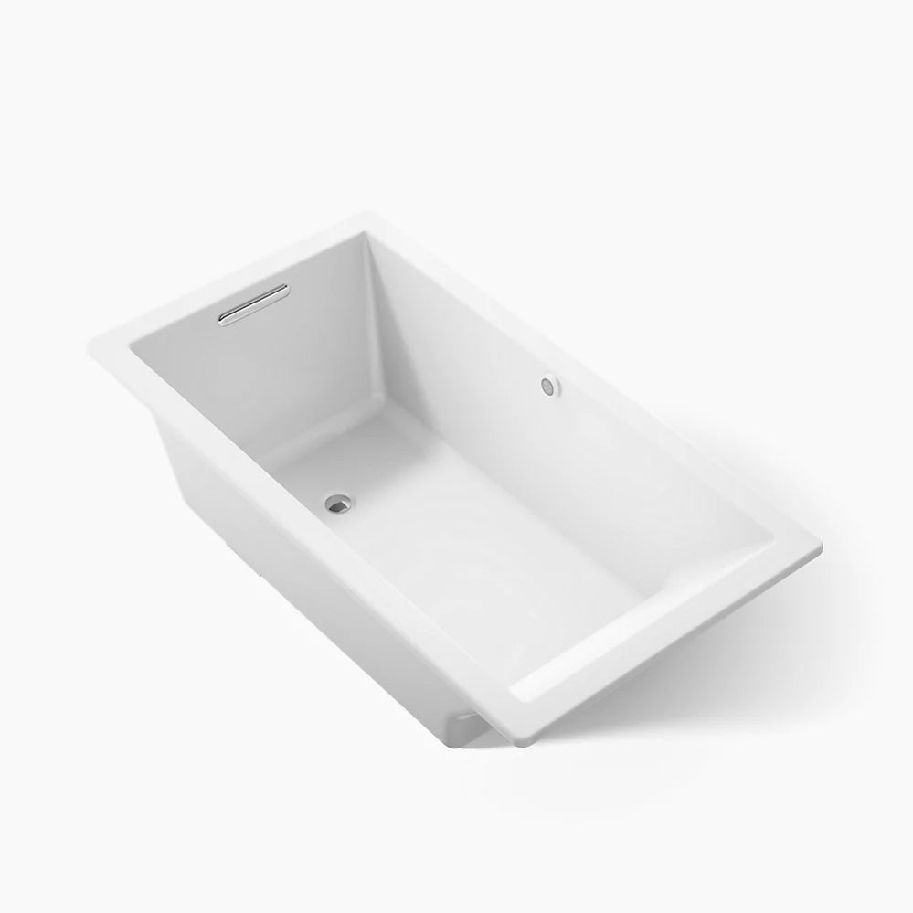 Kohler Underscore Bath With Bask Heated Surface 66 x 36-Inch Drop-In Bathtub