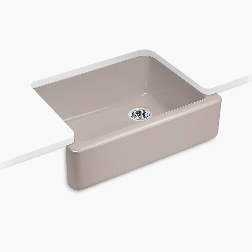 Kohler 29-3/4" undermount single-bowl farmhouse kitchen sink