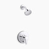 Kohler Rite-Temp® shower trim kit with push-button diverter, 2.5 gpm