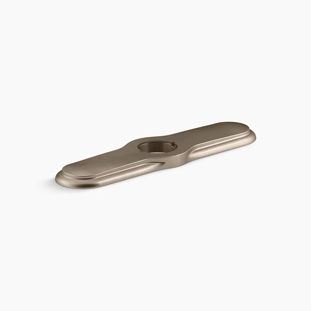 Kohler 3-hole kitchen faucet escutcheon