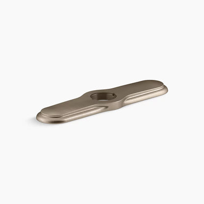Kohler 3-hole kitchen faucet escutcheon