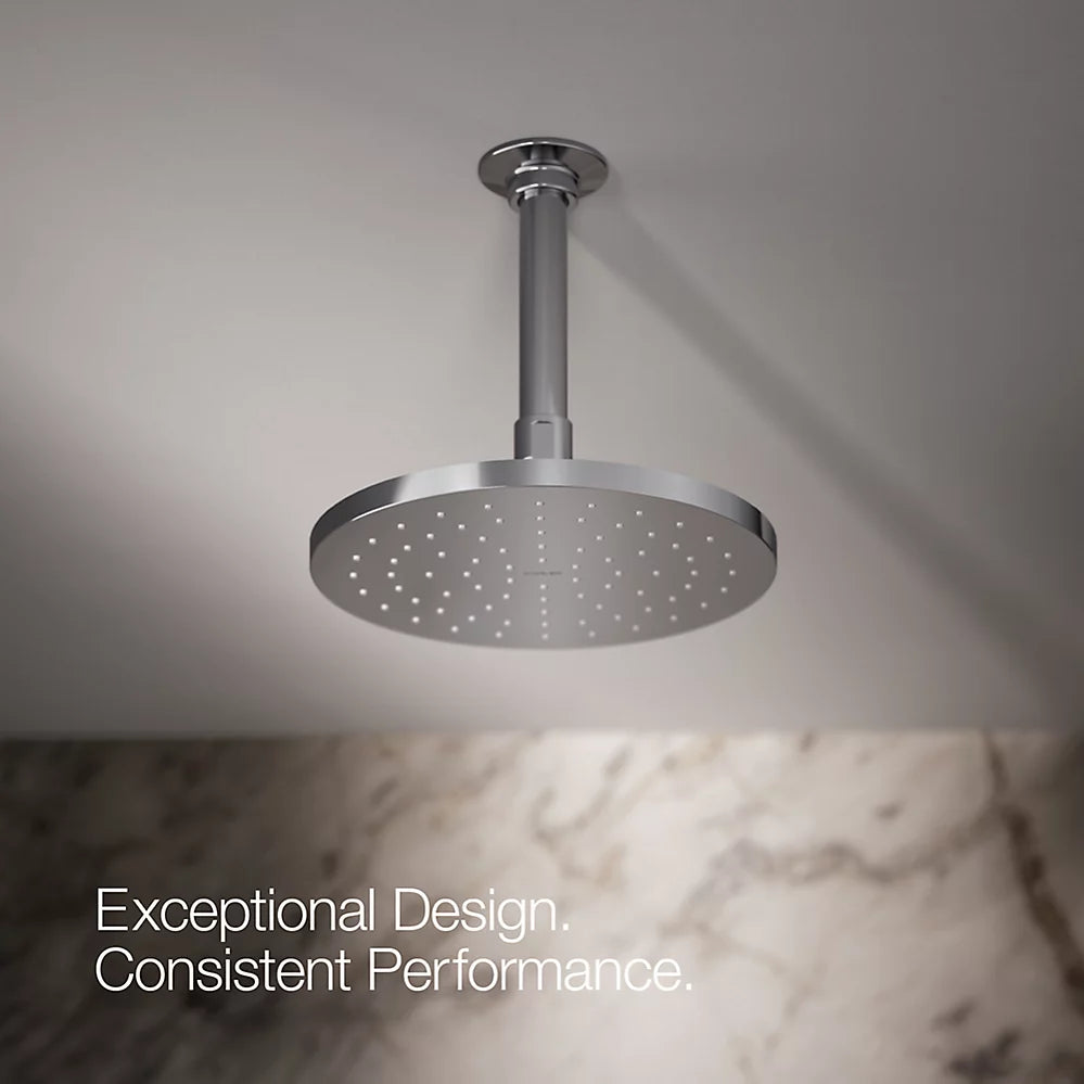 Kohler Round 8" single-function rainhead, 1.75 gpm