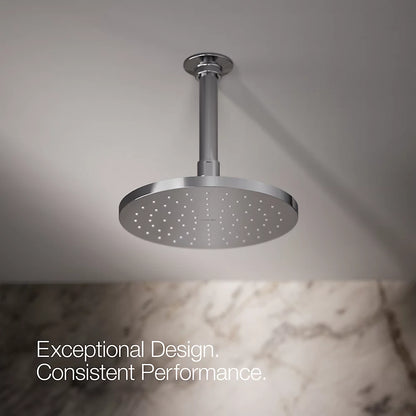 Kohler Round 8" single-function rainhead, 1.75 gpm