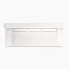 Kohler 60" wall-mount trough lavatory system with backsplash