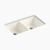 Kohler Deerfield® 33" undermount double-bowl kitchen sink