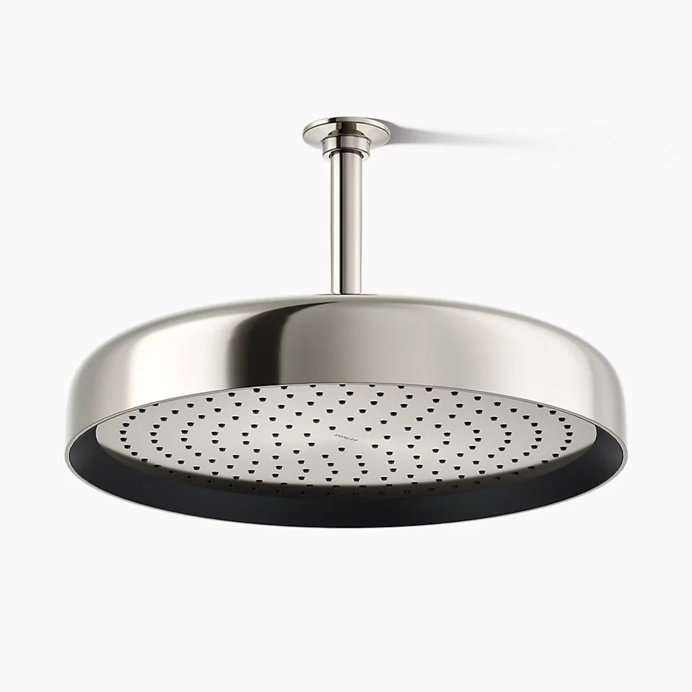 Kohler Round 14" single-function rainhead, 2.5 gpm