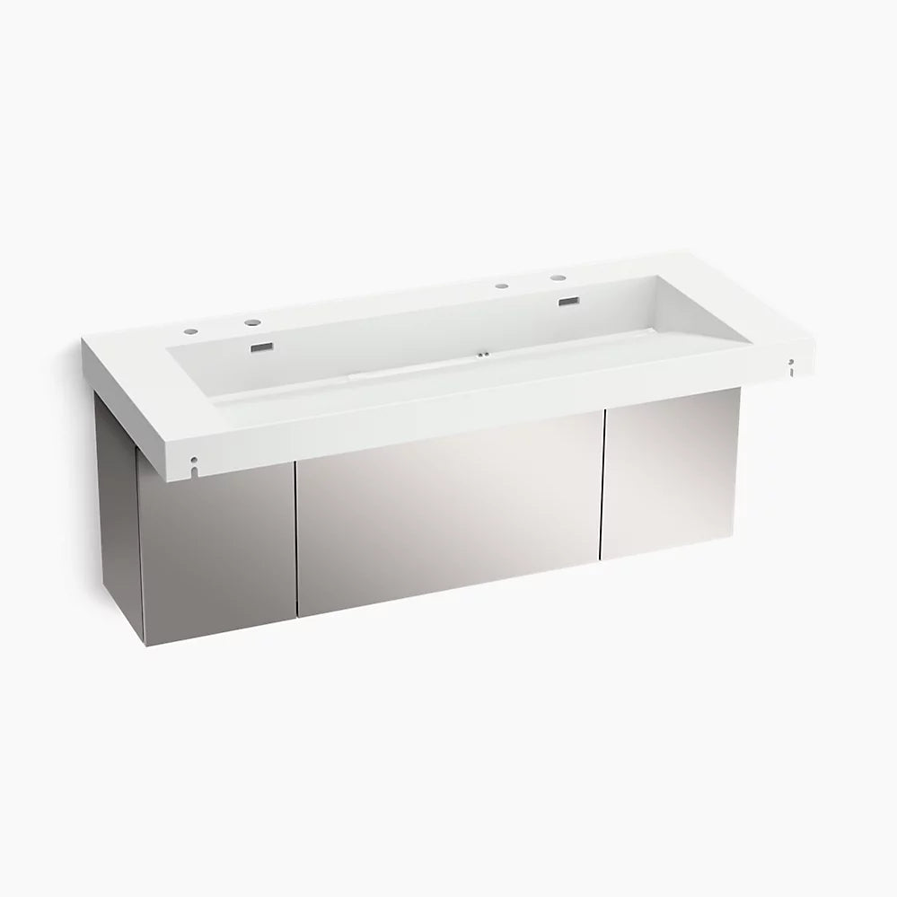 Kohler 60" wall-mount trough lavatory system