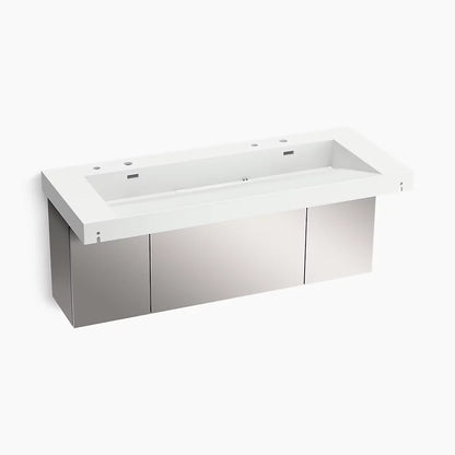 Kohler 60" wall-mount trough lavatory system