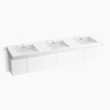 Kohler 90" wall-mount basin lavatory system