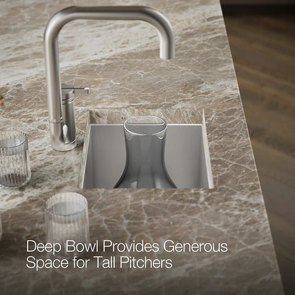 Kohler Vault™ 15" top-/undermount bar sink