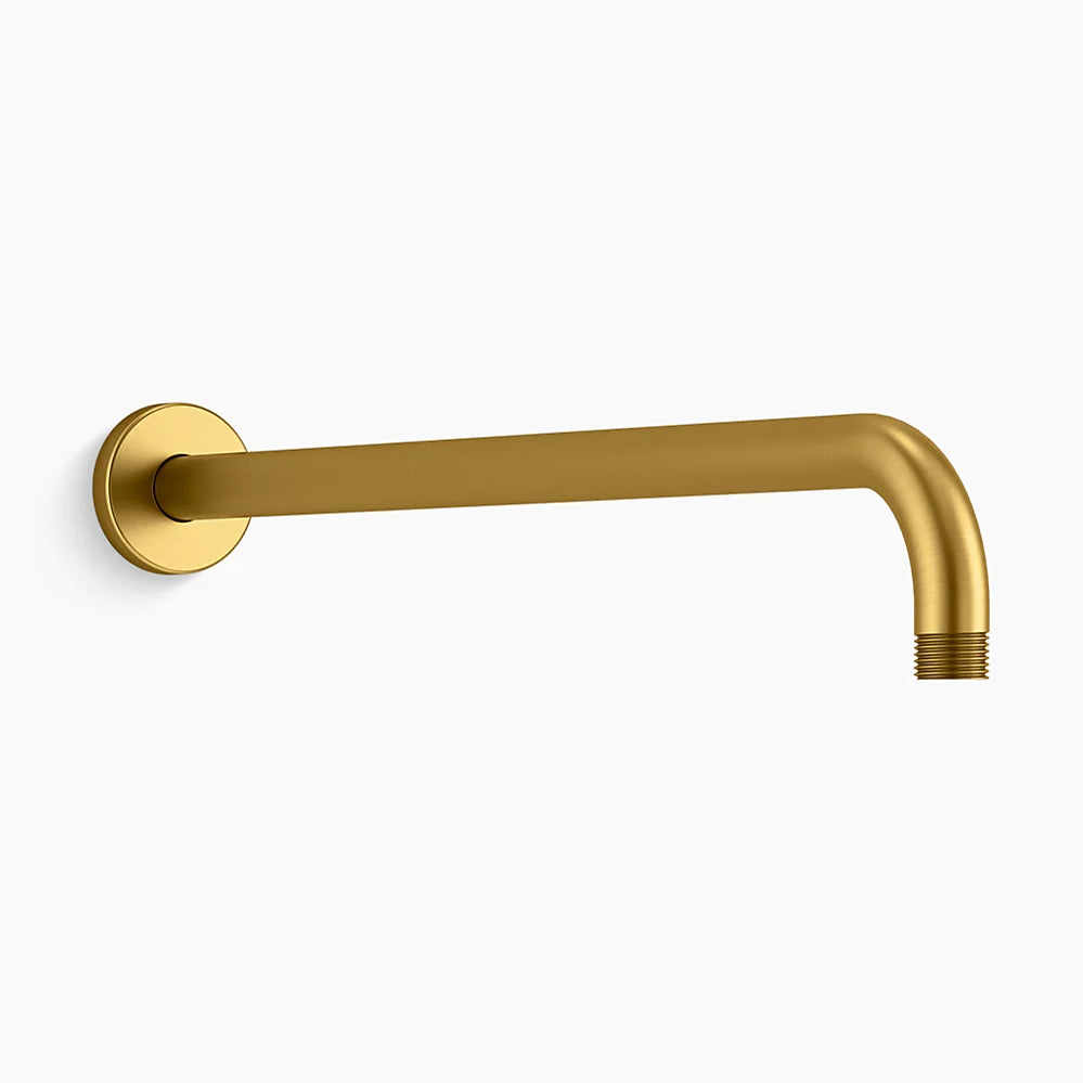Kohler 19" wall-mount single-function rainhead arm and flange